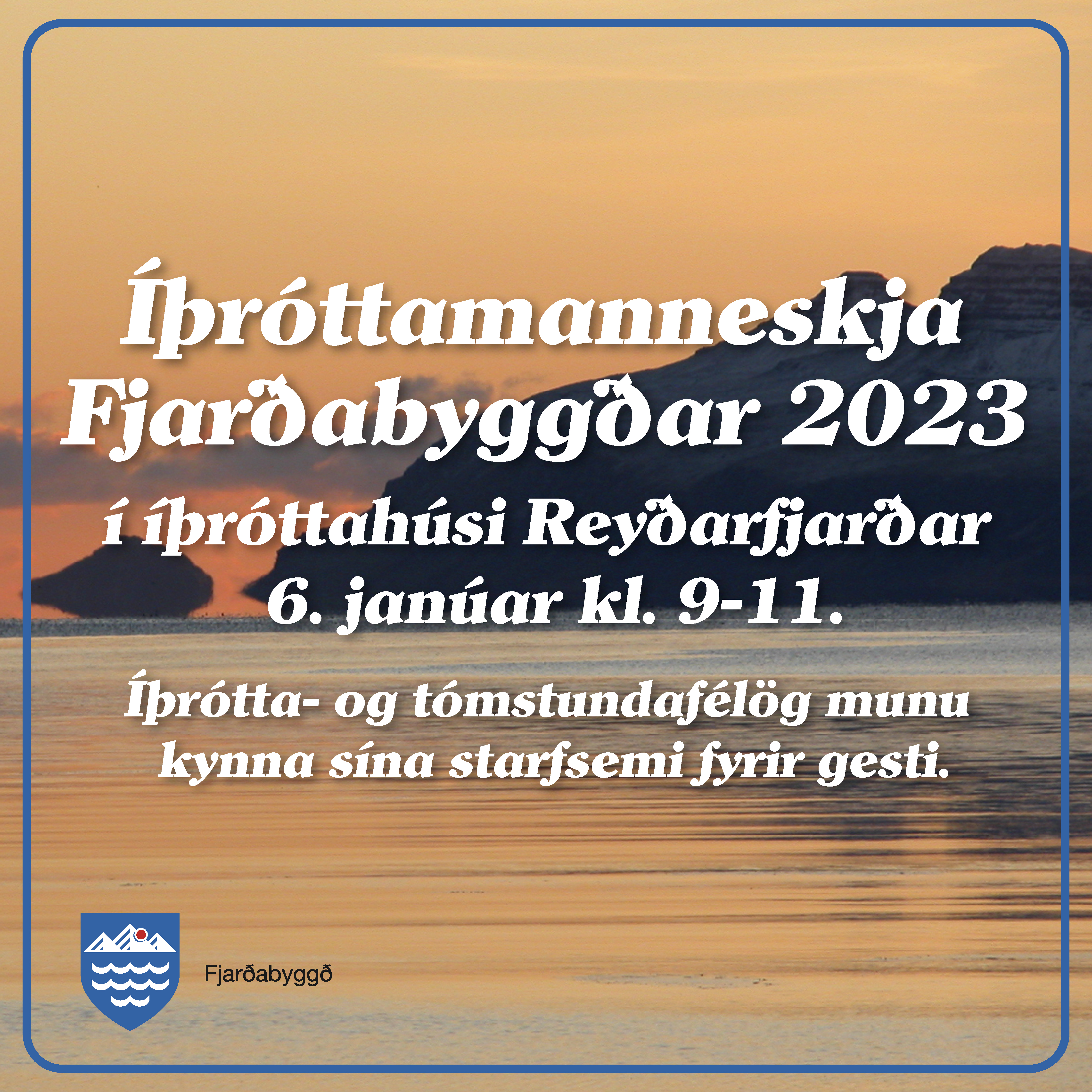 Íþróttamanneskja Fjarðabyggðar 2023 útnefnd